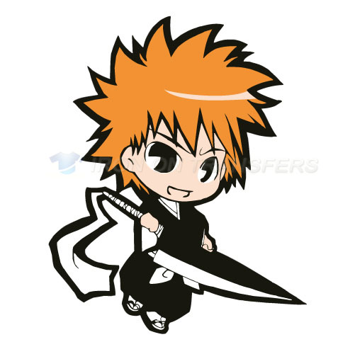 BLEACH Iron-on Stickers (Heat Transfers)NO.517